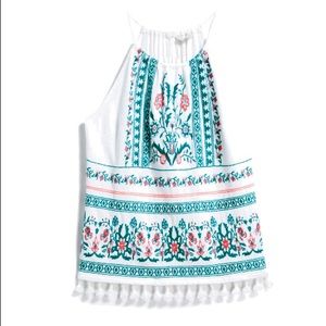 Nutria Embroidered Top